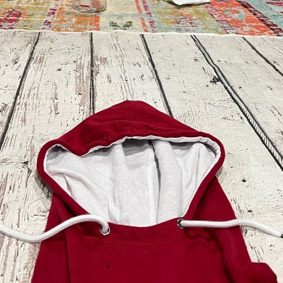 Women's Univeristy of Arkansas Razorbacks NCAA Hoodie Stitched Sweatshirt - Picture 5 of 7